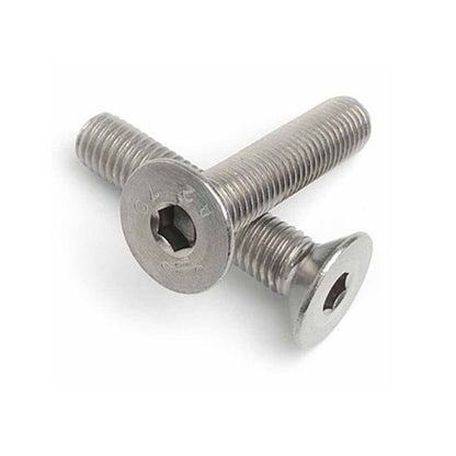 Countersunk Screws - M10 - 10x1.5mm - 40 mm - 304 Stainless Socket