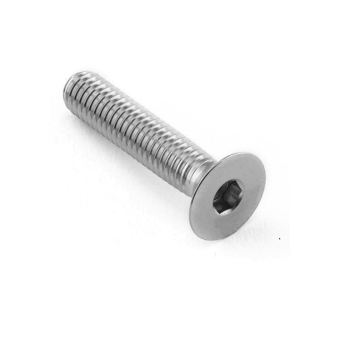 1072449 | SK064C-019-SK-S4 (PK-10) --- Countersunk Screws - 1/4-20 UNC - 6.35mm - 19.1 mm - 304 Stainless Socket Screw