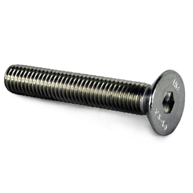 Countersunk Screws - M8 - 8x1.25mm - 60 mm - 304 Stainless Socket