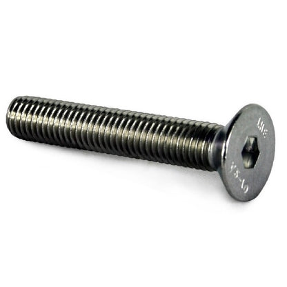 Countersunk Screws - M6 - 6x1mm - 50 mm - 316 Stainless Socket