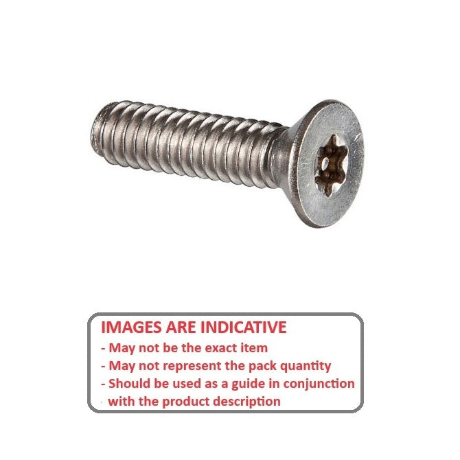 1053517 | SKS0400-016-SK-S4 (PK-4) --- Security Screws - M4 - 4x0.7mm - 16 mm - 304 Stainless Socket Screw