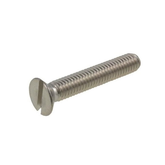 Countersunk Screws - 0-80 UNF - 1.52mm - 8 mm - 304 Stainless Slotted