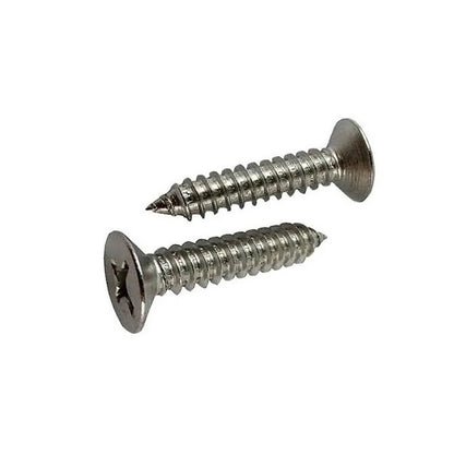 Self Tapping Screws - 2.85x12.7 mm - 4  Countersunk - Stainless Steel 304 Similar to A2, 18-8 HRB80
