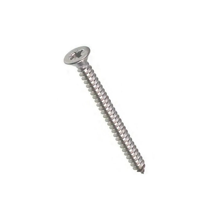 Self Tapping Screws - 6.35x44.5 mm - 14  Countersunk - Stainless Steel 304 Similar to A2, 18-8 HRB80