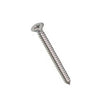 Self Tapping Screws - 6.35x50.8 mm - 14  Countersunk - Stainless Steel 304 Similar to A2, 18-8 HRB80