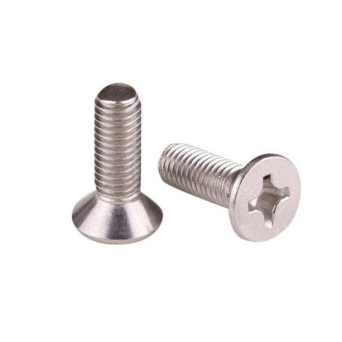 Countersunk Screws - M3 - 3x0.5mm - 8 mm - Titanium CP Grade 1 Phillips