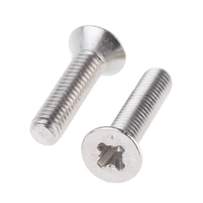Countersunk Screws - M3 - 3x0.5mm - 12 mm - Titanium CP Grade 1 Phillips