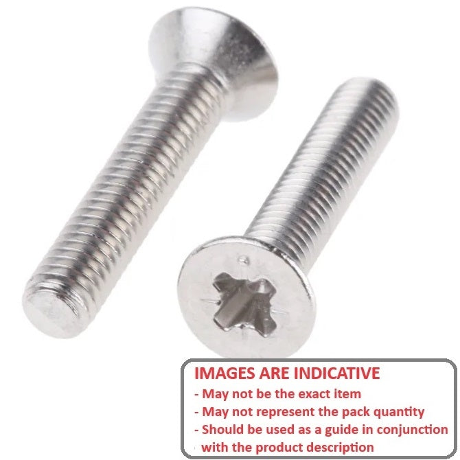 1045637 | SK030M-015-PH-TC1 (PK-50) --- Countersunk Screws - M3 - 3x0.5mm - 15 mm - Titanium CP Grade 1 Phillips Screw