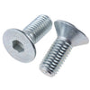 Countersunk Screws - 1/4-28 UNF - 6.35mm - 12.7 mm - Zinc Plated Steel Socket