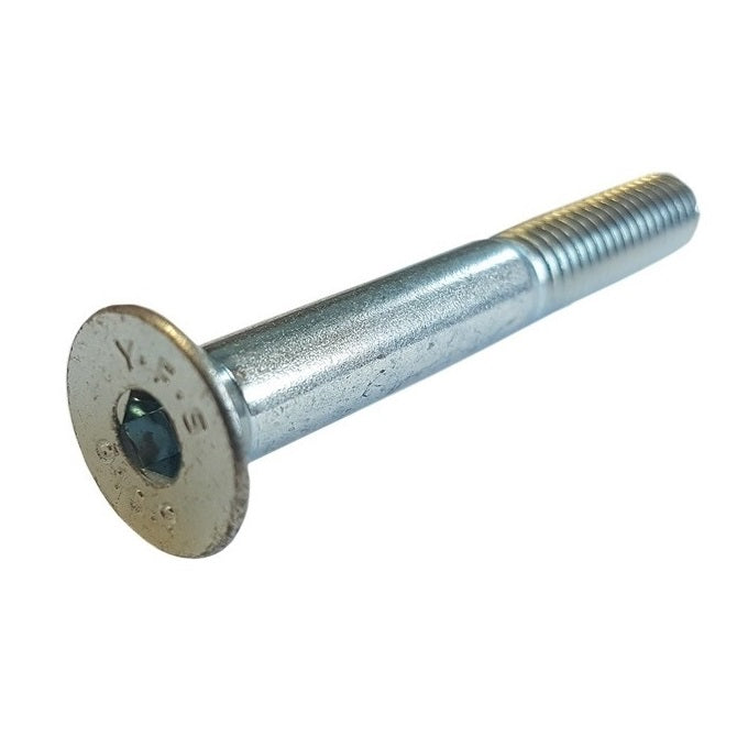 Countersunk Screws - M16 - 16x2mm - 90 mm - Zinc Plated Steel Socket