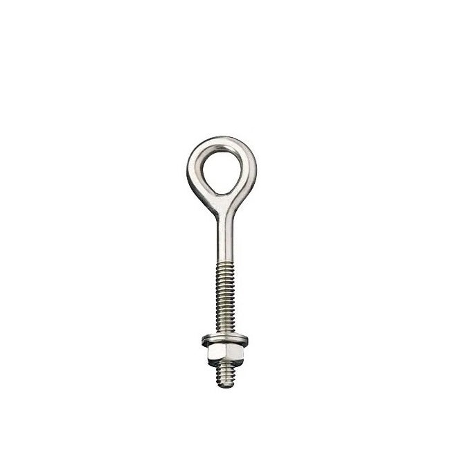 Eye Bolts - Threaded Shank - Plain