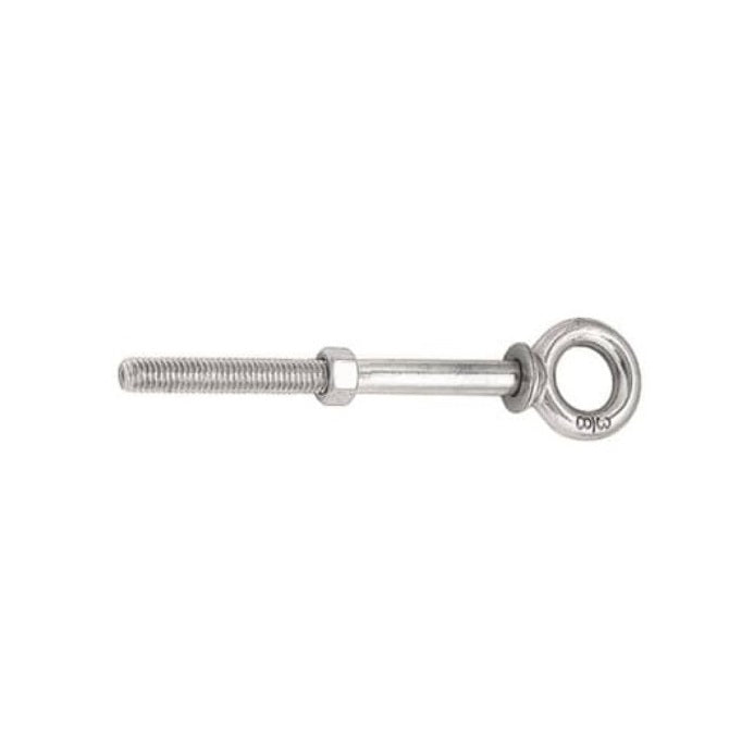 1088831 | CHE-116RS --- Partial Threaded Shank Eye Bolts - 3/8-16 UNC (9.53mm) x 63.5 mm x 19.05 mm