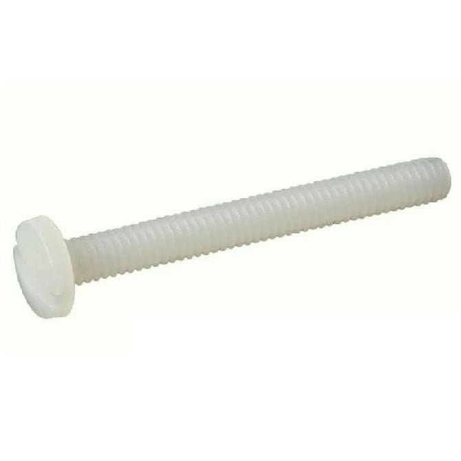 Screws - Fillister Head - Slotted - Nylon