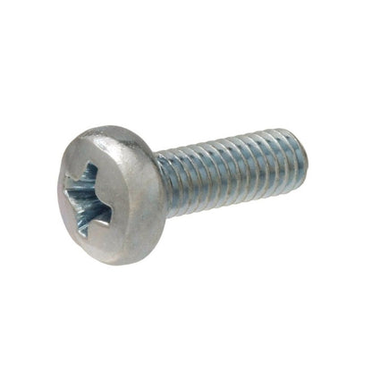 1052818 | SC040M-010-F-PH-CZ (PK-10) --- Fillister Head Screws - M4 - 4x0.7mm - 10 mm - Zinc Plated Steel Phillips Screw