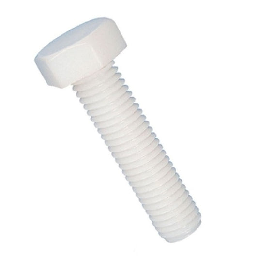 Hex Head Screws - 5/8-11 UNC - 15.88mm - 114.3 mm - Nylon - Zytel 101 - 