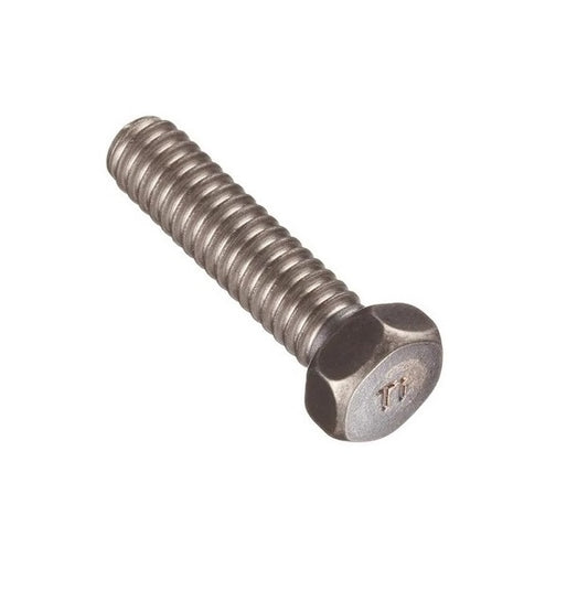 Hex Head Screws - M4 - 4x0.7mm - 25 mm - Titanium CP Grade 1 Full Thread