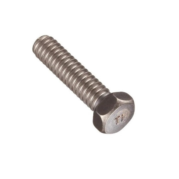 Hex Head Screws - M4 - 4x0.7mm - 12 mm - Titanium CP Grade 1 Full Thread