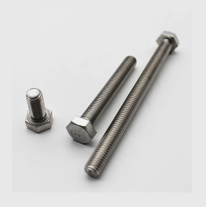 1053541 | SC040M-016-H-TC1 (PK-10) --- Hex Head Screws - M4 - 4x0.7mm - 16 mm - Titanium CP Grade 1 Full Thread Screw