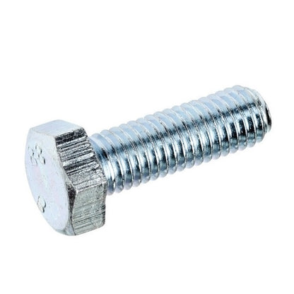 Hex Head Screws - M8 - 8x1.25mm - 50 mm - Zinc Plated Steel Steel Zinc Plated