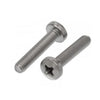 Pan Head Screws - M4 - 4x0.7mm - 12 mm - Titanium CP Grade 1 Phillips