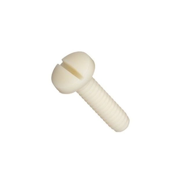 Screws - Round Head - Slotted - Nylon