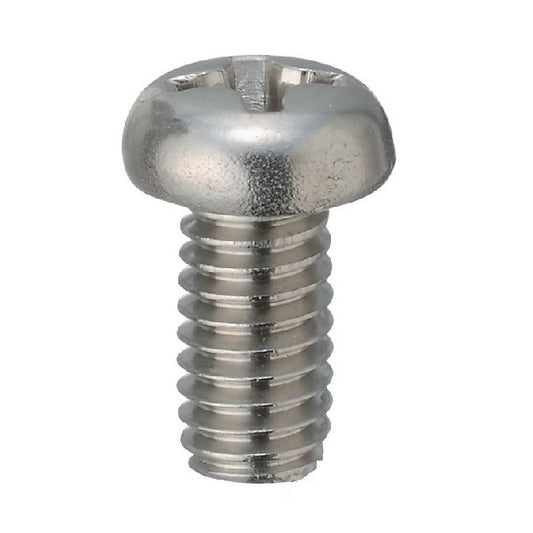 Pan Head Screws - 1/4-20 BSW - 6.35mm - 6.4 mm - 304 Stainless Phillips