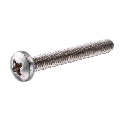 1045319 | SC030M-010-P-PH-S4 (PK-10) --- Pan Head Screws - M3 - 3x0.5mm - 10 mm - 304 Stainless Phillips Screw