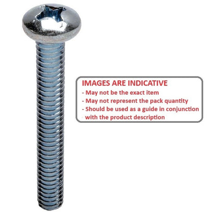 1045722 | SC030M-016-P-PH-CZ (PK-10) --- Pan Head Screws - M3 - 3x0.5mm - 16 mm - Zinc Plated Steel Phillips Screw