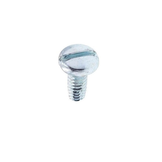 Pan Head Screws - M2.5 - 2.5x0.45mm - 5 mm - Zinc Plated Steel Slotted