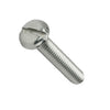 Pan Head Screws - M2.5 - 2.5x0.45mm - 8 mm - Zinc Plated Steel Slotted