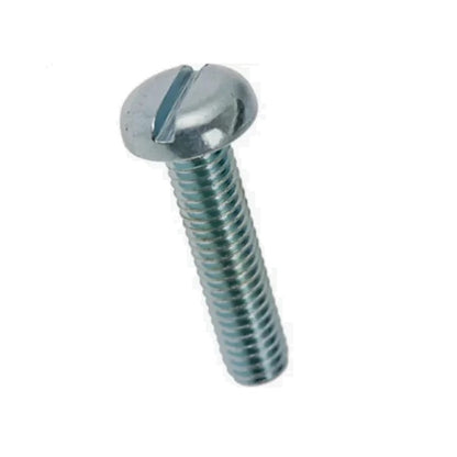 1045723 | SC030M-016-P-SL-CZ (PK-10) --- Pan Head Screws - M3 - 3x0.5mm - 16 mm - Zinc Plated Steel Slotted Screw