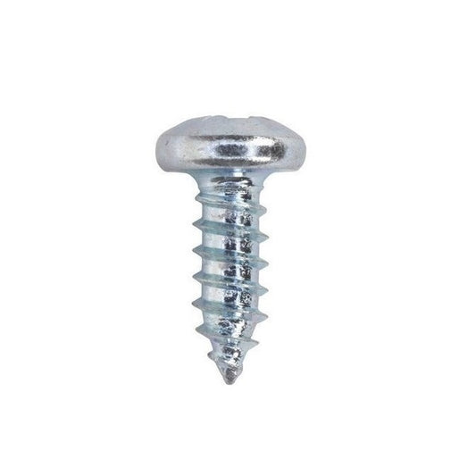 Self Tapping Screws - 3.5x12.7 mm - 6  Pan Head - Zinc Plated Steel