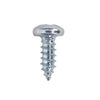 Self Tapping Screws - 2.52x9.5 mm - 3  Pan Head - Zinc Plated Steel