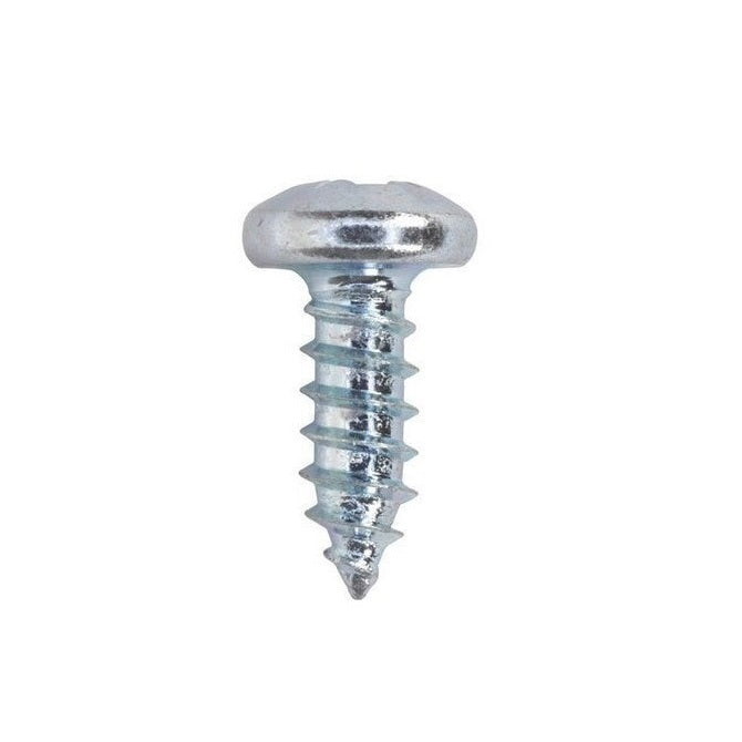Self Tapping Screws - 2.85x6.4 mm - 4  Pan Head - Zinc Plated Steel