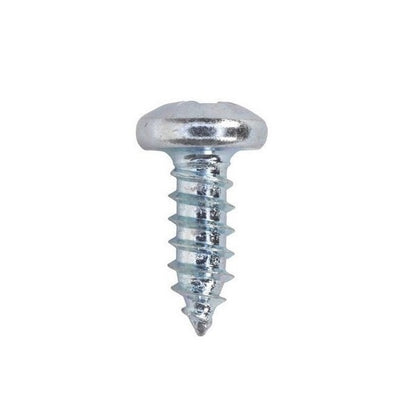 Self Tapping Screws - 2.85x12.7 mm - 4  Pan Head - Zinc Plated Steel