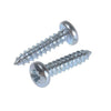 Self Tapping Screws - 4.76x19 mm - 10 or 3/16 Pan Head - Zinc Plated Steel