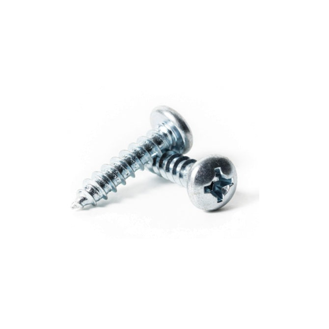 1056462 | SCT0476-019-P-PH-CZ (PK-100) --- Self Tapping Screws - 4.76x19 mm - 10 or 3/16 Pan Head - Zinc Plated Steel Screw