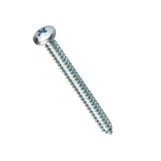 Self Tapping Screws - 3.5x31.8 mm - 6  Pan Head - Zinc Plated Steel