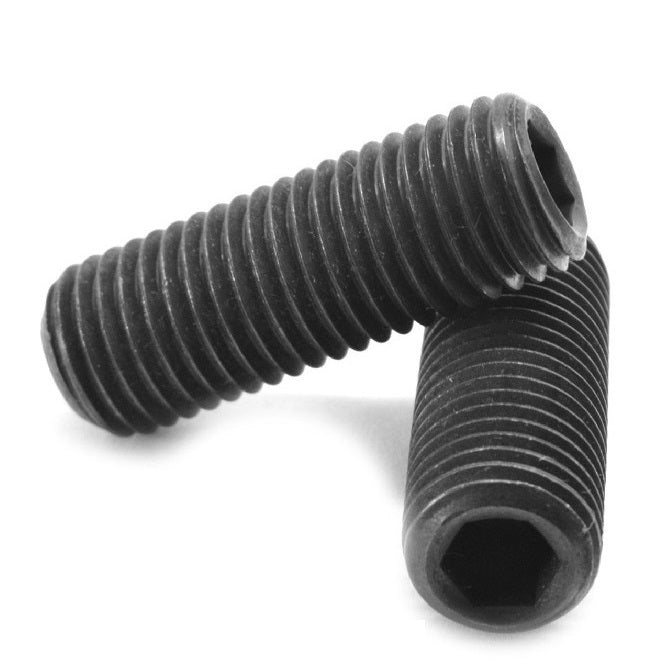 Standard Cup Point Socket Set Screws - M1.6 - 1.6x0.35mm - 2.5 mm  Alloy Steel DIN916 - Carbon Steel - Hardened GD14.9