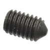 Cone Point Socket Set Screws - M6 - 6x1mm - 6 mm   - Carbon Steel