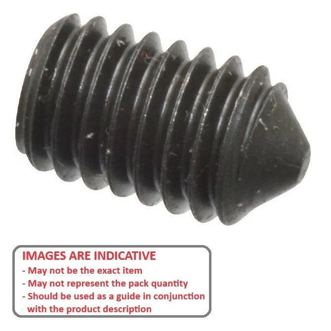 1100379 | SS120M-0450-AS-CP (50 Pcs) --- Socket - M12x1.75 (12mm Standard) x 45 mm Cone Point