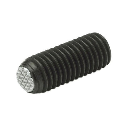 1069290 | SS060M-0246-CS-DKT --- Screw - M6x1 (6mm Standard) x 24.6 mm Diamond Knurled Tip