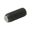 Diamond Knurled Tip Socket Set Screws - M6 - 6x1mm - 9.6 mm   - Carbon Steel with Alloy Steel SUJ2 HRC 55 -60 tip