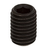 Flat Tip DIN913 Socket Set Screws - M3 - 3x0.5mm - 10 mm  Alloy Steel - Carbon Steel - Hardened
