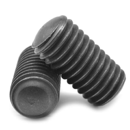 8-32 UNC - 4.17mm - 6.4 mm - Oval Tipped - Carbon Steel Screw