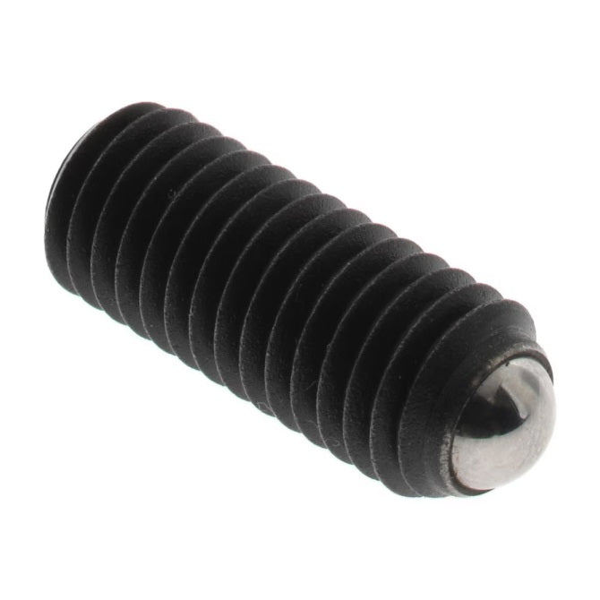1065923 | SS060M-0108-CS-S440-RB (Each) --- Rolling Ball Tip Socket Set Screws - M6 - 6x1mm - 9.6 mm  - Carbon Steel with 440C Stainless HRC 50-55 tip Screw