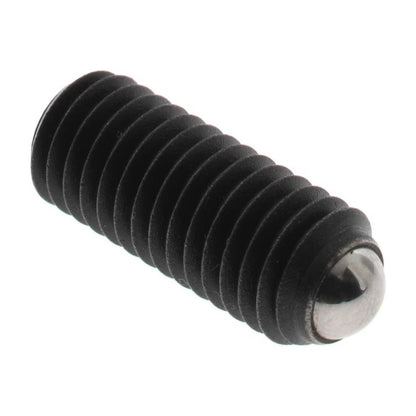 1065923 | SS060M-0108-CS-S440-RB (Each) --- Rolling Ball Tip Socket Set Screws - M6 - 6x1mm - 9.6 mm  - Carbon Steel with 440C Stainless HRC 50-55 tip Screw