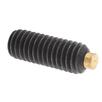 1085242 | SS095C-0095-AS-BT (Each) --- Brass Tipped Socket Set Screws - 3/8-16 UNC - 9.53mm - 9.5 mm Alloy Steel - Carbon Steel Screw