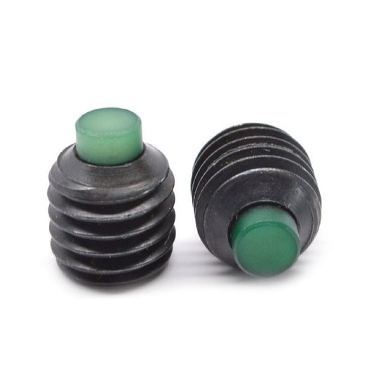 1045036 | SS028C-0048-AS-NT --- Nylon Tipped Socket Set Screws - 4-40 UNC (2.85mm) x 4.8 mm Nylon Tipped