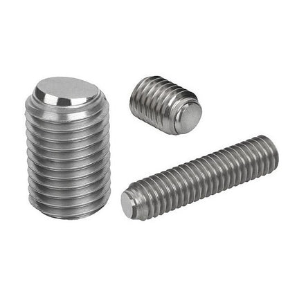 1063145 | SS050M-0116-S4-S440-FB --- Screw - M5x0.8 (5mm Standard) x 11.6 mm Aligning Flat Tip